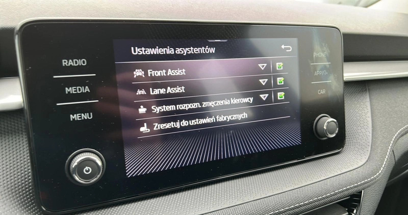Skoda Fabia cena 78550 przebieg: 1, rok produkcji 2023 z Pruszków małe 529